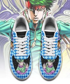 Rohan Kishibe Air Force Sneakers JoJo Anime Shoes Fan Gift Idea PT06 - 2 - GearAnime