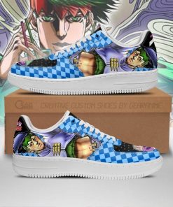Rohan Kishibe Air Force Sneakers JoJo Anime Shoes Fan Gift Idea PT06 - 1 - GearAnime