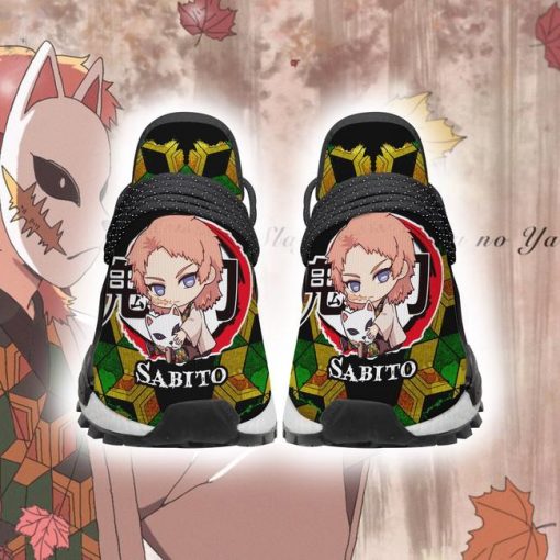 Sabito NMD Shoes Custom Demon Slayer Anime Sneakers - 2 - GearAnime