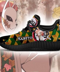 Sabito Reze Shoes Demon Slayer Anime Sneakers Fan Gift Idea - 4 - GearAnime