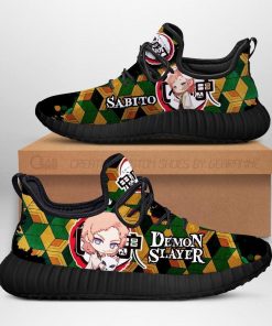 Sabito Reze Shoes Demon Slayer Anime Sneakers Fan Gift Idea - 1 - GearAnime