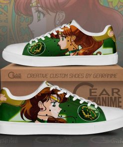 Sailor Jupiter Skate Shoes Sailor Moon Anime Custom Shoes PN10 - 1 - GearAnime