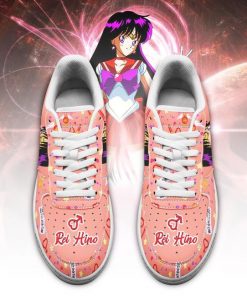 Sailor Mars Air Force Sneakers Sailor Moon Anime Shoes Fan Gift PT04 - 2 - GearAnime