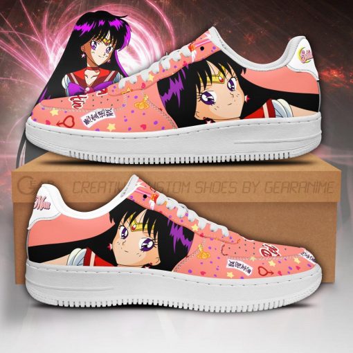 Sailor Mars Air Force Sneakers Sailor Moon Anime Shoes Fan Gift PT04 - 1 - GearAnime