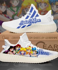 Sailor Moon Yzy Shoes Team Custom Anime Sneakers TT10 - 1 - GearAnime