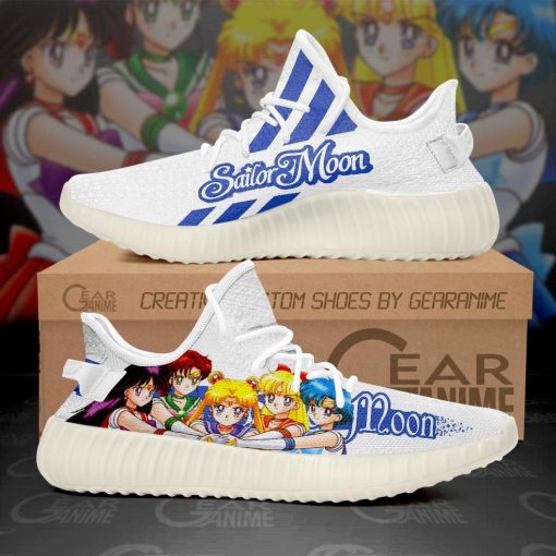 Sailor Moon Yzy Shoes Team Custom Anime Sneakers TT10 - 1 - GearAnime