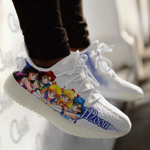 Sailor Moon Yzy Shoes Team Custom Anime Sneakers TT10 - 3 - GearAnime