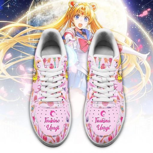 Sailor Moon Air Force Sneakers Sailor Moon Anime Shoes Fan Gift PT04 - 2 - GearAnime