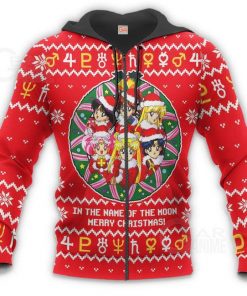 Sailor Moon Ugly Christmas Sweater Anime Xmas Gift Idea VA10 - 6 - GearAnime