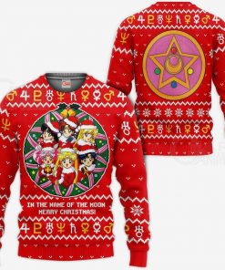 Sailor Moon Ugly Christmas Sweater Anime Xmas Gift Idea VA10 - 1 - GearAnime
