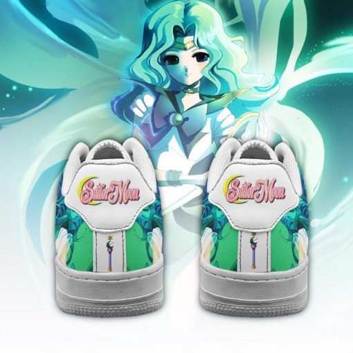Sailor Neptune Air Force Sneakers Sailor Moon Anime Shoes Fan Gift PT04 - 3 - GearAnime