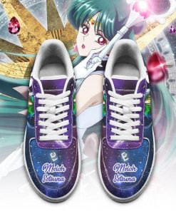 Sailor Pluto Air Force Sneakers Sailor Moon Anime Shoes Fan Gift PT04 - 2 - GearAnime