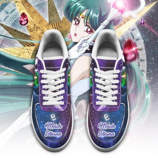 Sailor Pluto Air Force Sneakers Sailor Moon Anime Shoes Fan Gift PT04 - 2 - GearAnime