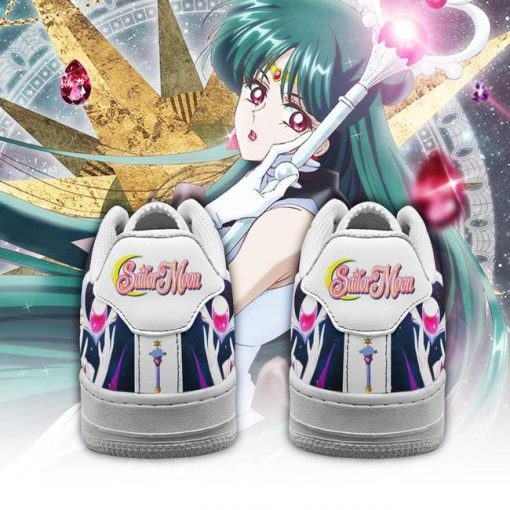 Sailor Pluto Air Force Sneakers Sailor Moon Anime Shoes Fan Gift PT04 - 3 - GearAnime