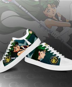 Sailor Pluto Skate Shoes Sailor Moon Anime Custom Shoes PN10 - 3 - GearAnime
