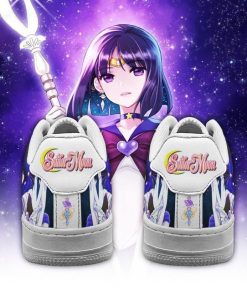 Sailor Saturn Air Force Sneakers Sailor Moon Anime Shoes Fan Gift PT04 - 3 - GearAnime