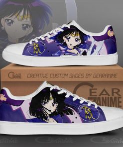 Sailor Saturn Skate Shoes Sailor Moon Anime Custom Shoes PN10 - 1 - GearAnime