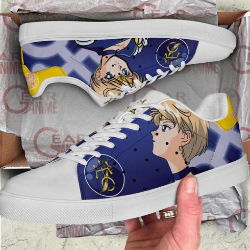Sailor Uranus Skate Shoes Sailor Moon Anime Custom Shoes PN10 - 2 - GearAnime
