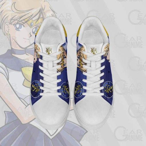 Sailor Uranus Skate Shoes Sailor Moon Anime Custom Shoes PN10 - 4 - GearAnime