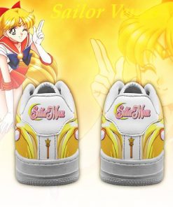 Sailor Venus Air Force Sneakers Sailor Moon Anime Shoes Fan Gift PT04 - 3 - GearAnime