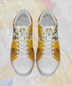 Sailor Venus Skate Shoes Sailor Moon Anime Custom Shoes PN10 - 4 - GearAnime