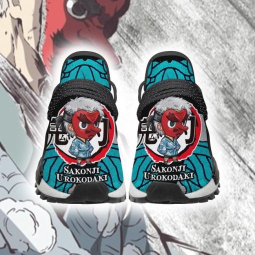 Sakonji Urokodaki NMD Shoes Custom Demon Slayer Anime Sneakers - 2 - GearAnime