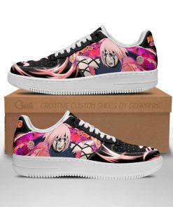 Sakura Haruno Air Force Sneakers Custom Naruto Anime Shoes Leather - 1 - GearAnime