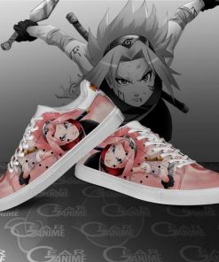 Sakura Haruno Skate Shoes Naruto Anime Custom Shoes PN10 - 4 - GearAnime