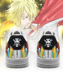 Sanji Air Force Sneakers Custom One Piece Anime Shoes Fan PT04 - 3 - GearAnime