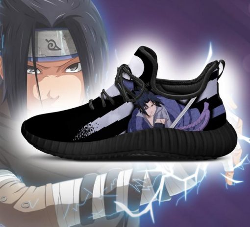 Sasuke Jutsu Reze Shoes Naruto Anime Shoes Fan Gift Idea TT03 - 3 - GearAnime