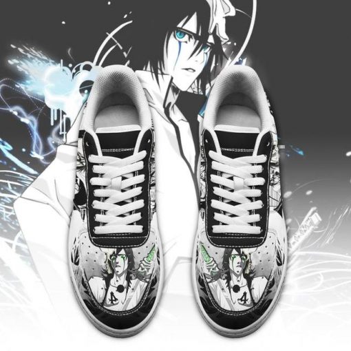 Schiffer Ulquiorra Air Force Sneakers Bleach Anime Shoes Fan Gift Idea PT05 - 2 - GearAnime