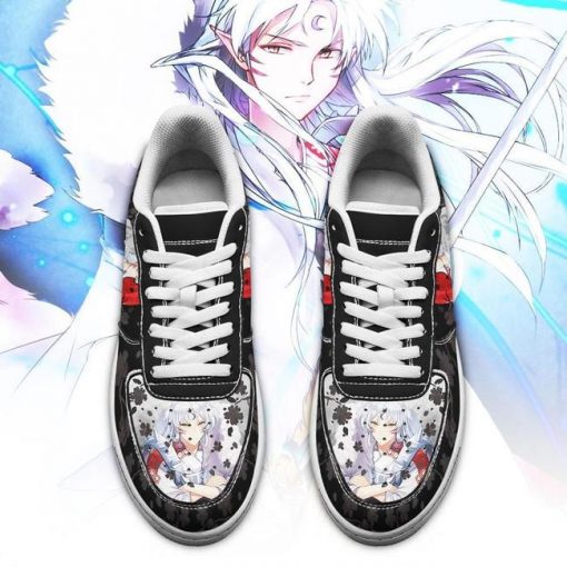 Sesshomaru Air Force Sneakers Inuyasha Anime Shoes Fan Gift Idea PT05 - 2 - GearAnime