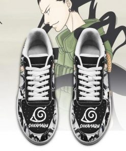 Shikamaru Air Force Sneakers Custom Naruto Anime Shoes Leather - 2 - GearAnime