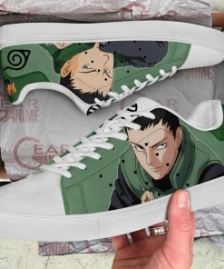 Shikamaru Nara Skate Shoes Naruto Anime Custom Shoes PN10 - 2 - GearAnime