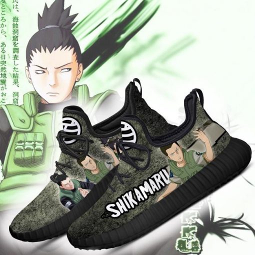 Shikamaru Reze Shoes Naruto Anime Shoes Fan Gift Idea TT05 - 3 - GearAnime