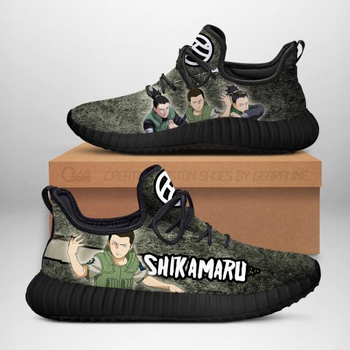 Shikamaru Reze Shoes Naruto Anime Shoes Fan Gift Idea TT05 - 1 - GearAnime