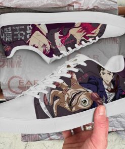 Parasyte Shinichi Izumi Skate Sneakers Horror Anime Shoes PN10 - 3 - GearAnime