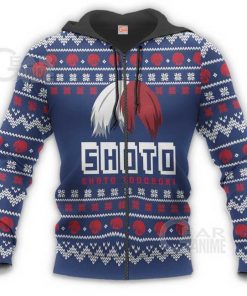 Shoto Todoroki Ugly Christmas Sweater My Hero Academia Anime Shirt - 6 - GearAnime