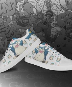 Snorlax Skate Shoes Pokemon Custom Anime Shoes PN11 - 3 - GearAnime