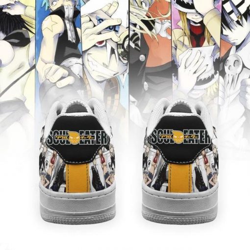 Soul Eater Air Force Sneakers Characters Anime Shoes Fan Gift Idea PT05 - 3 - GearAnime