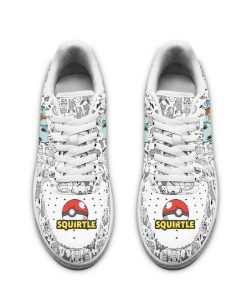 Squirtle Air Force Sneakers Pokemon Shoes Fan Gift PT04 - 2 - GearAnime
