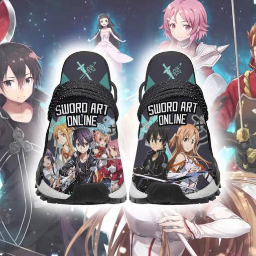 Sword Art Online NMD Shoes Characters Custom SAO Anime Sneakers - 2 - GearAnime