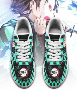 Tanjiro Air Force Sneakers Custom Demon Slayer Anime Shoes Fan PT05 - 2 - GearAnime