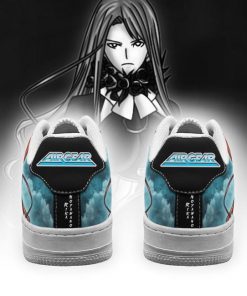 Thorn Queen Rika Noyamano Air Gear Air Force Shoes Anime Sneakers - 4 - GearAnime