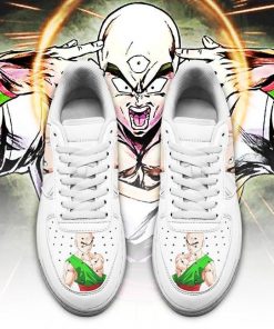Tien Shinhan Air Force Sneakers Custom Dragon Ball Z Anime Shoes PT04 - 2 - GearAnime