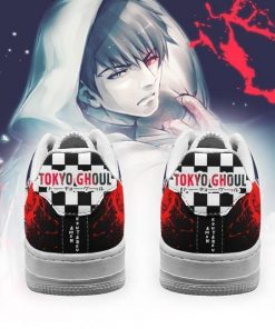 Tokyo Ghoul Koutarou Air Force Sneakers Custom Checkerboard Shoes Anime - 3 - GearAnime