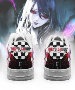Tokyo Ghoul Rize Air Force Sneakers Custom Checkerboard Shoes Anime - 3 - GearAnime