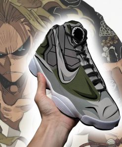 Toshinori Yagi Jordan 13 Shoes My Hero Academia Anime Sneakers - 2 - GearAnime
