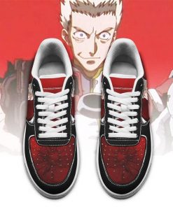 Trigun Shoes Knives Millions Air Force Sneakers Anime Shoes - 2 - GearAnime
