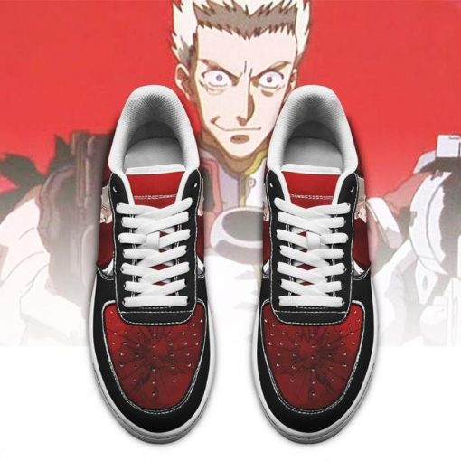 Trigun Shoes Knives Millions Air Force Sneakers Anime Shoes - 2 - GearAnime